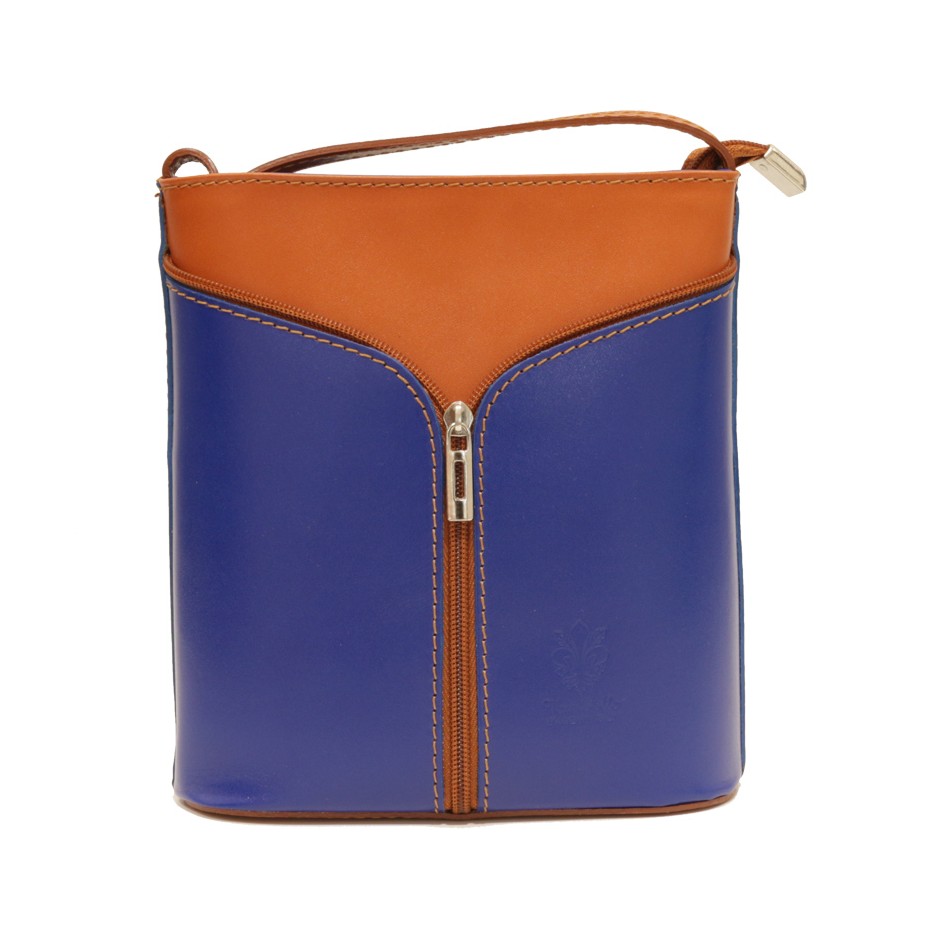 |CHRUSE| BANDOLERA PIEL CREMALLERA