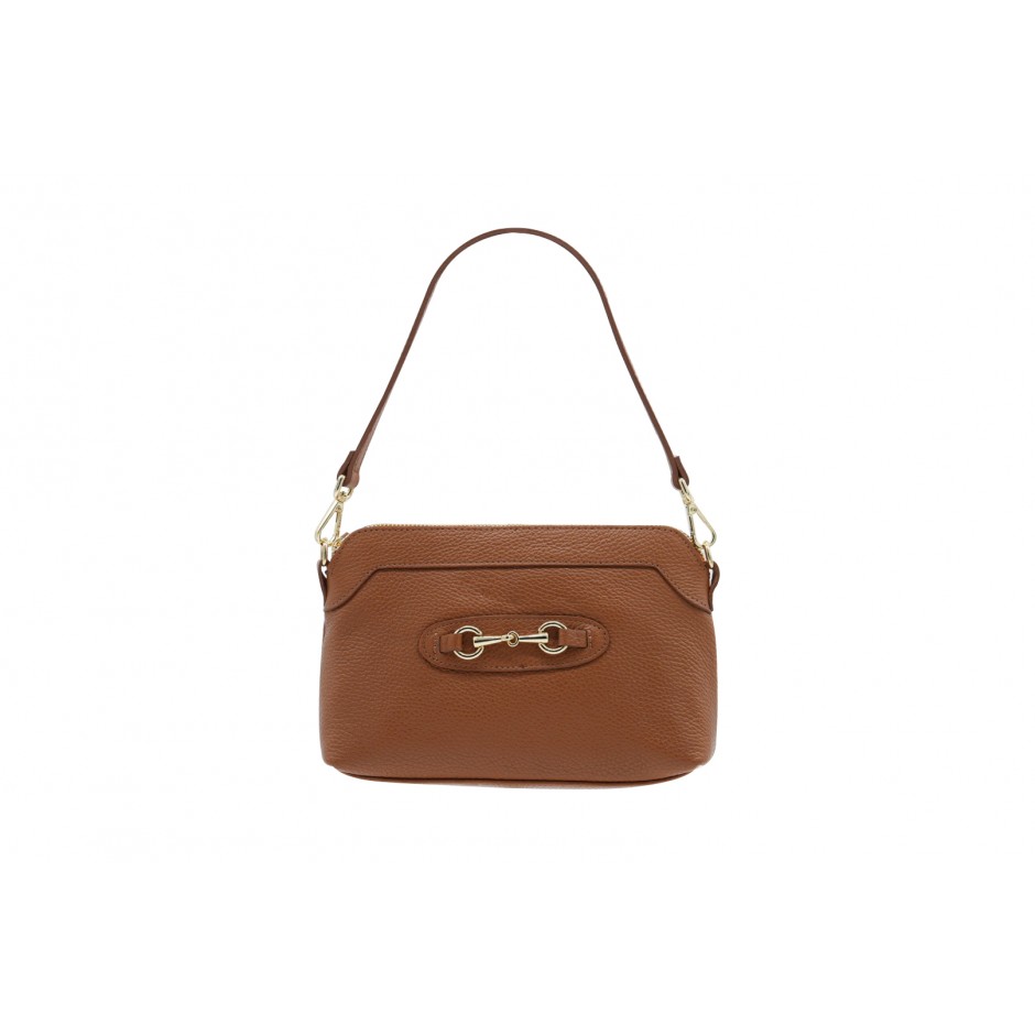 |ZINA| BOLSO DE MANO CON DECORADO FRONTAL