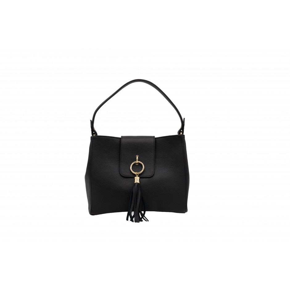 |PAULINA| BOLSO DE MANO CON BORLA